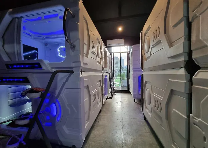 Met A Space Pod @phrom Phong Bangkok